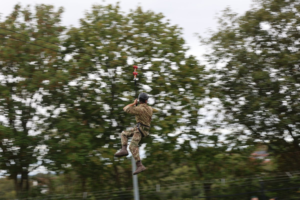 RNRMC's tweet photo. Royal Navy &amp; Royal Marines Charity was delighted to attend this year's Corps Family Weekend at Commando Training Centre Royal Marines (CTCRM) Lympstone.

See out photo gallery 🔗 https://t.co/Be8GsWi9UK https://t.co/Y5mXhck6Mj