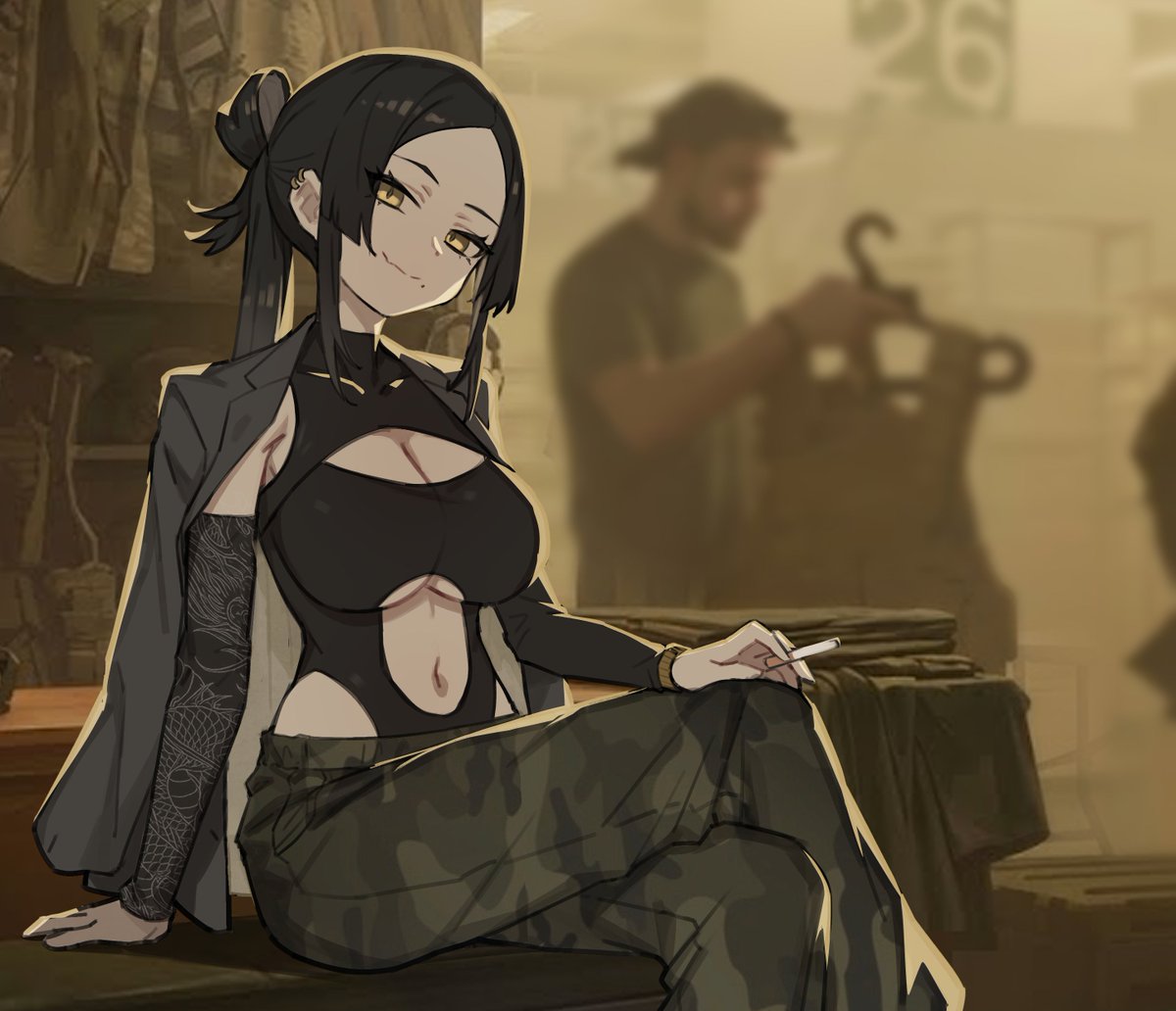 flufp95's tweet photo. [Tarkov]
래그맨 (Ragman) 미소녀화😋 https://t.co/5FwiJO7ukC
