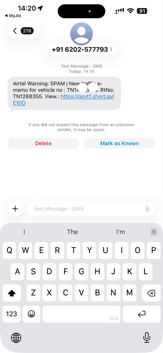 sathyamett's tweet photo. @ChennaiTraffic @cctpolice 
Scam and fraudulent from someone.
Please take immediate action @CMOTamilnadu @tnpoliceoffl https://t.co/ZqsfnbO2Xj