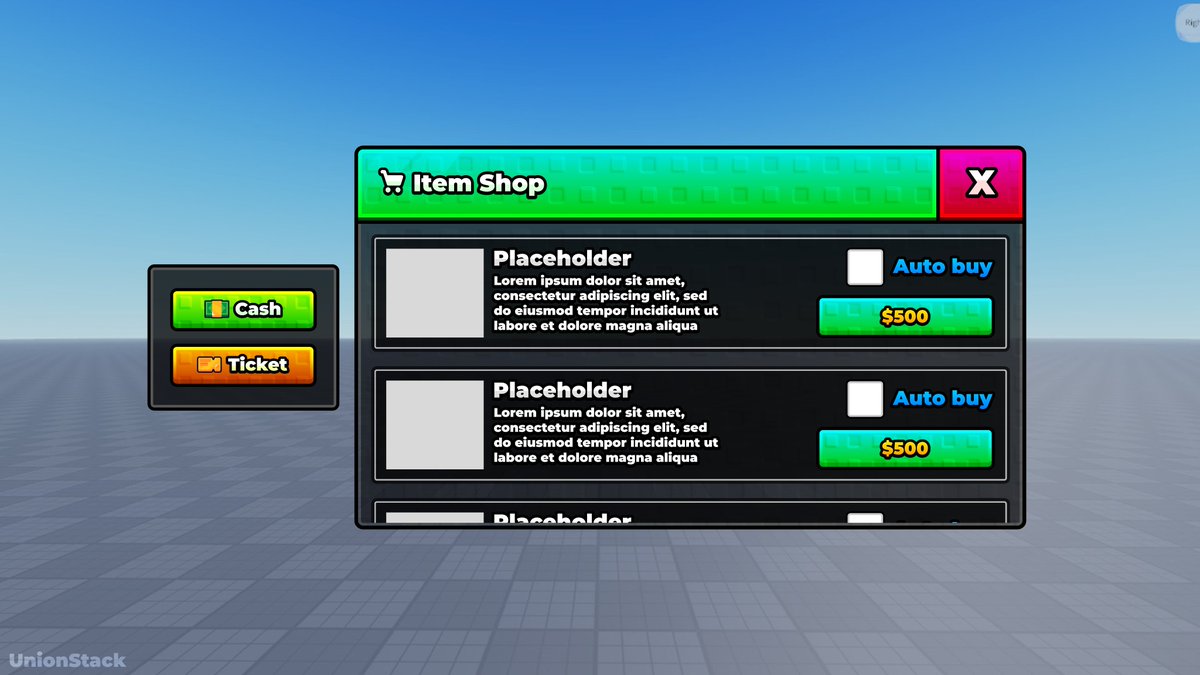 UnionStack_'s tweet photo. ✦ |  Just finished these UI's and HUDS for a client 🔥 had fun working on this one. 

Commissions open, DM me if you need UI for your game!

Credits to Steal An Egg 🥚

#Roblox #UIDesign #RobloxDev https://t.co/khytOZcXTP