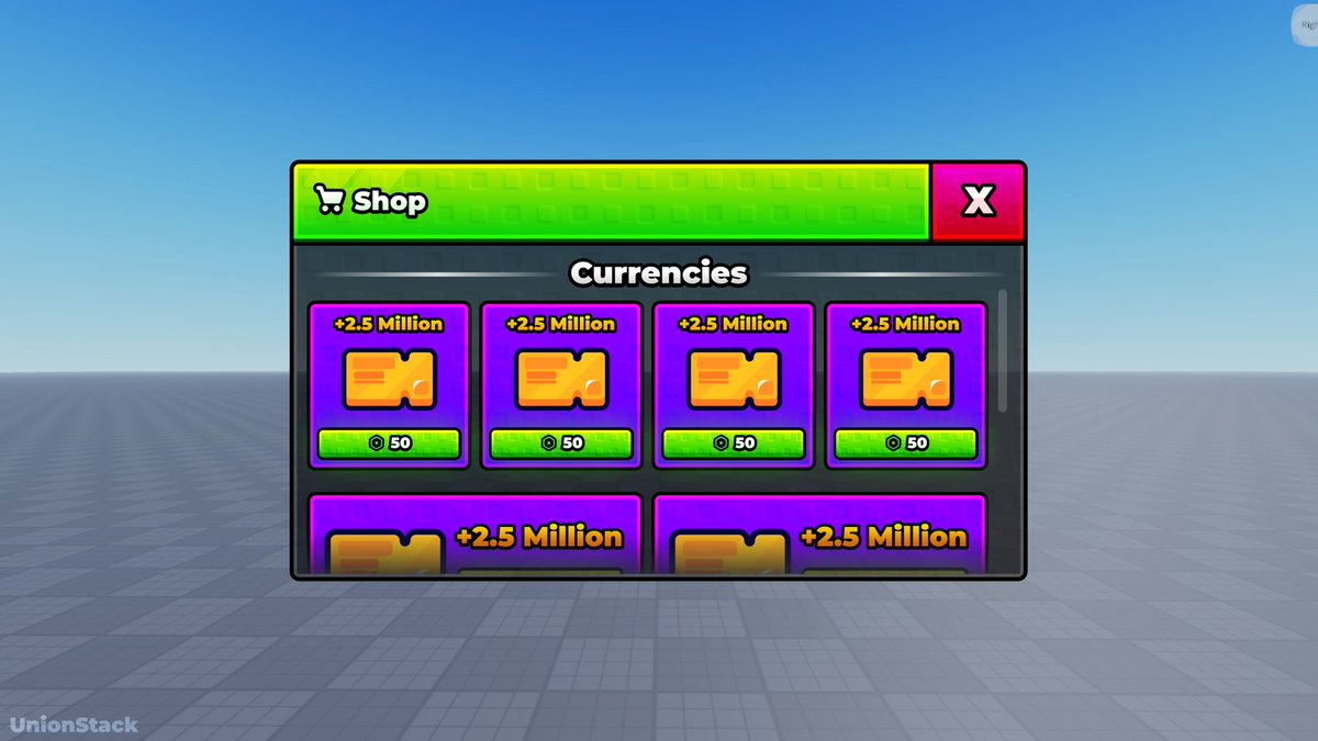 UnionStack_'s tweet photo. ✦ | Some Extra UI's 🫡
#Roblox #UIDesign #RobloxDev https://t.co/sBWtzpYP7t