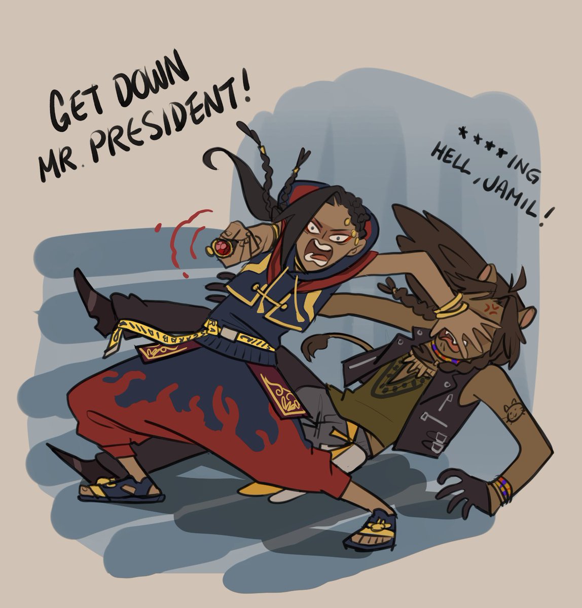 immec_912's tweet photo. I've been dragging my feet through book 6. I don't want to level so many cards when I've only just started out 😭.
"Bodyguard" Jamil is funny though. https://t.co/pfUtWL3U65