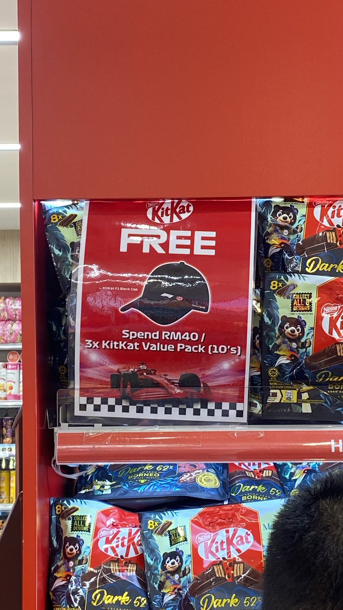 junhniverse's tweet photo. jastip kitkat x f1 malaysia

beli 3 dapat free cap / hat KitKat x f1 (selagi persediaan masih ada)
💰 100,000

pengiriman dari pekanbaru https://t.co/K8ugQ9ojJd