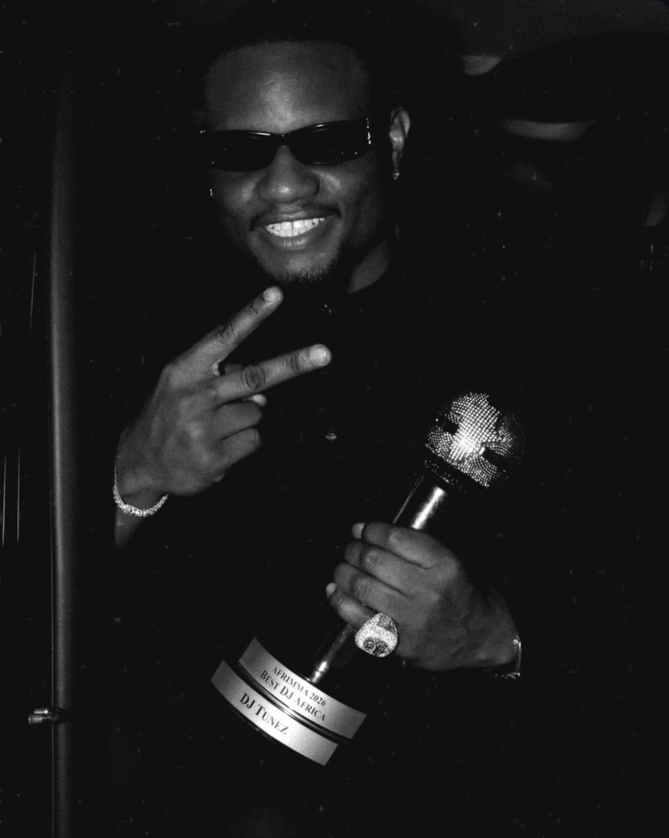 PulseNigeria247's tweet photo. DJ Tunez wins Best DJ Africa at AFRIMMA 2026. 🔥

Ogbafia. https://t.co/KJ5Faw3Fml