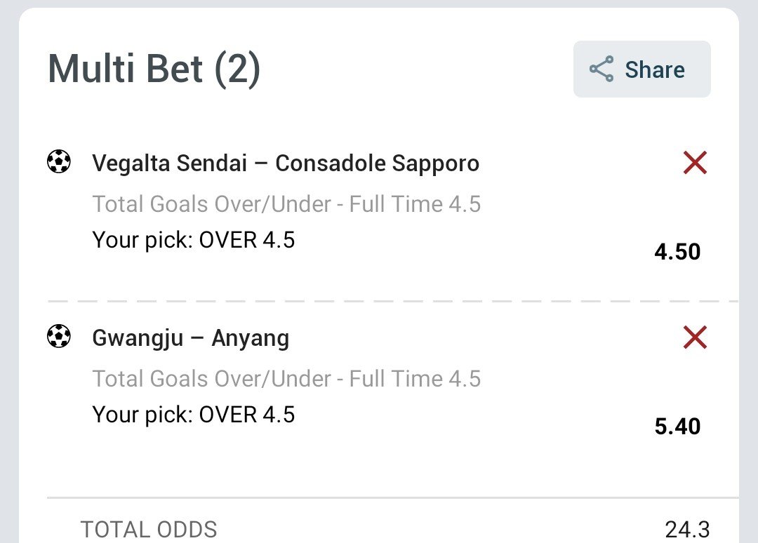SHATROLLMANN's tweet photo. Japan and South Korea. More than Five Goals on each match. Here We Go. #betting #BOTD #Gambling𝕏 https://t.co/1C9d3ANlB7