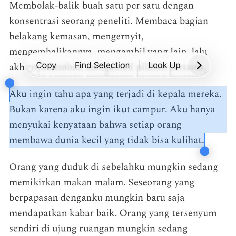 heyitsallidan's tweet photo. another day menemukan tulisan cantik di medium, and i’m sooo in love with this part :( https://t.co/VAXPGY52or
