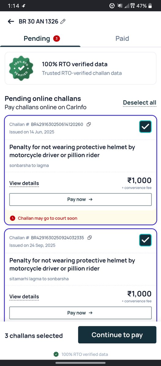 GamingRahbar's tweet photo. Dear , 
@bihar_police @SitamarhiPolice @dm_sitamarhi 
Triple Loading and no Helmet, 
violence the traffic law
And all bikers not use helmet and those are ride bike at the highway
Please take action and check his insta id 
सर इस बाइक पर पहले से ही 3 चालान पेंडिंग है बाइक सीज कीजिए https://t.co/gchGDKpdO2