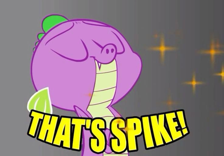BronyGore8's tweet photo. Spike from https://t.co/gldpCv81KY, he's literally just hotdiggity but short and purple. https://t.co/nPh9Sil6qr