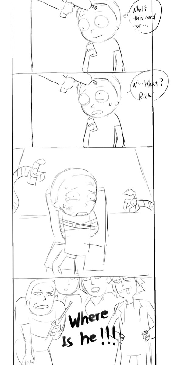 Muyou330's tweet photo. Vacation (2)#rickandmorty https://t.co/G3Csp9VgBY