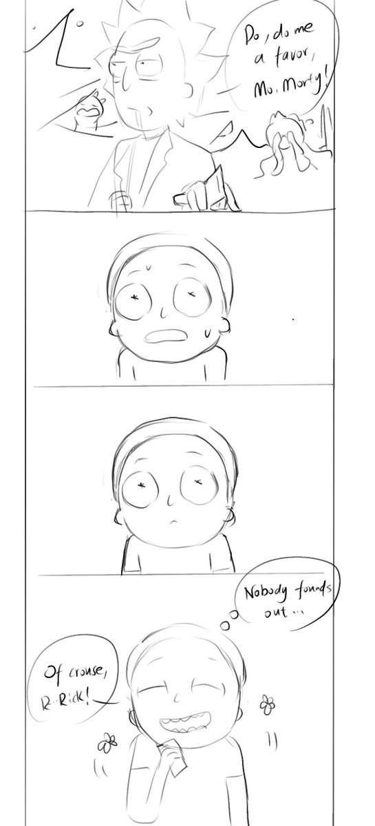 Muyou330's tweet photo. Vacation (2)#rickandmorty https://t.co/G3Csp9VgBY