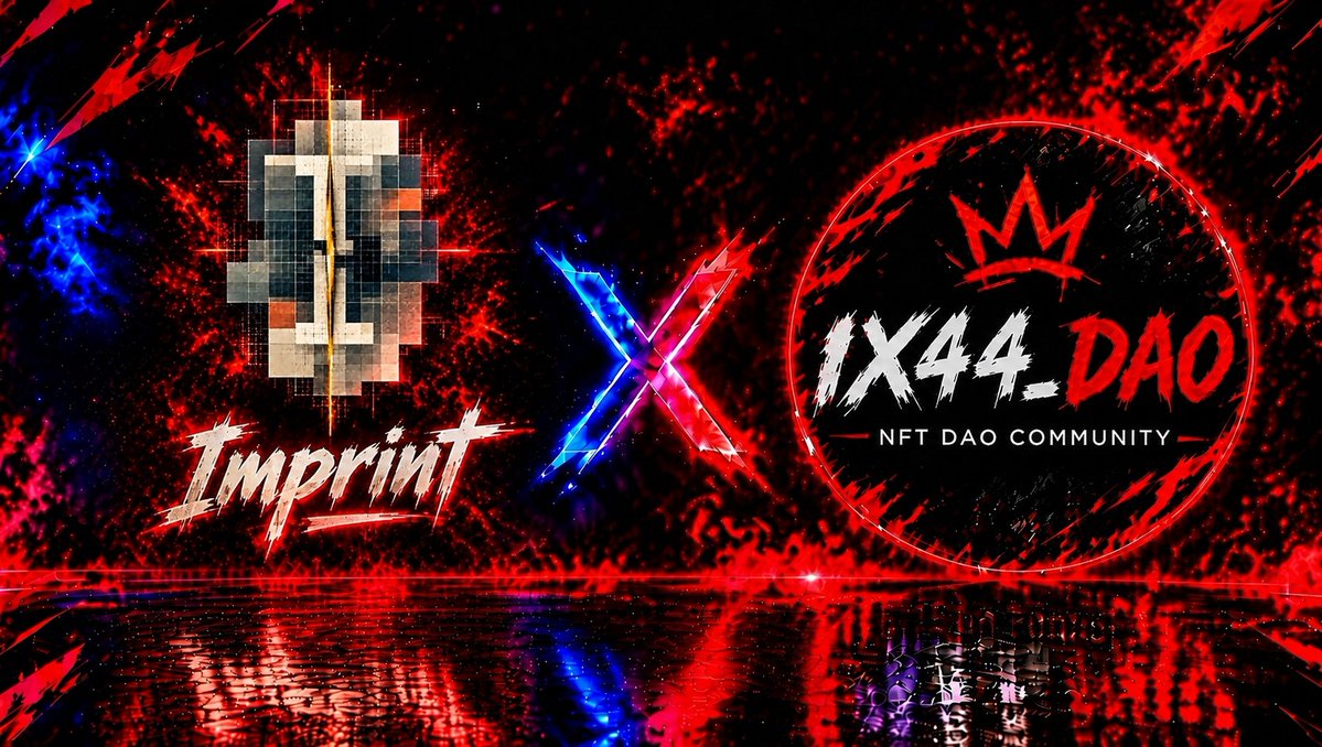 IX44_DAO's tweet photo. IX44_DAO 🤝IMPRINT  

 We are excited our collaboration with
@ImprintRH

I am saying to tnx IMPRINT team gib spot our
@IX44_DAO Community😍
 How To Secure Spot

GA LIVE IN-https://t.co/SvDIKveZg3 https://t.co/1CCS6XKmoS