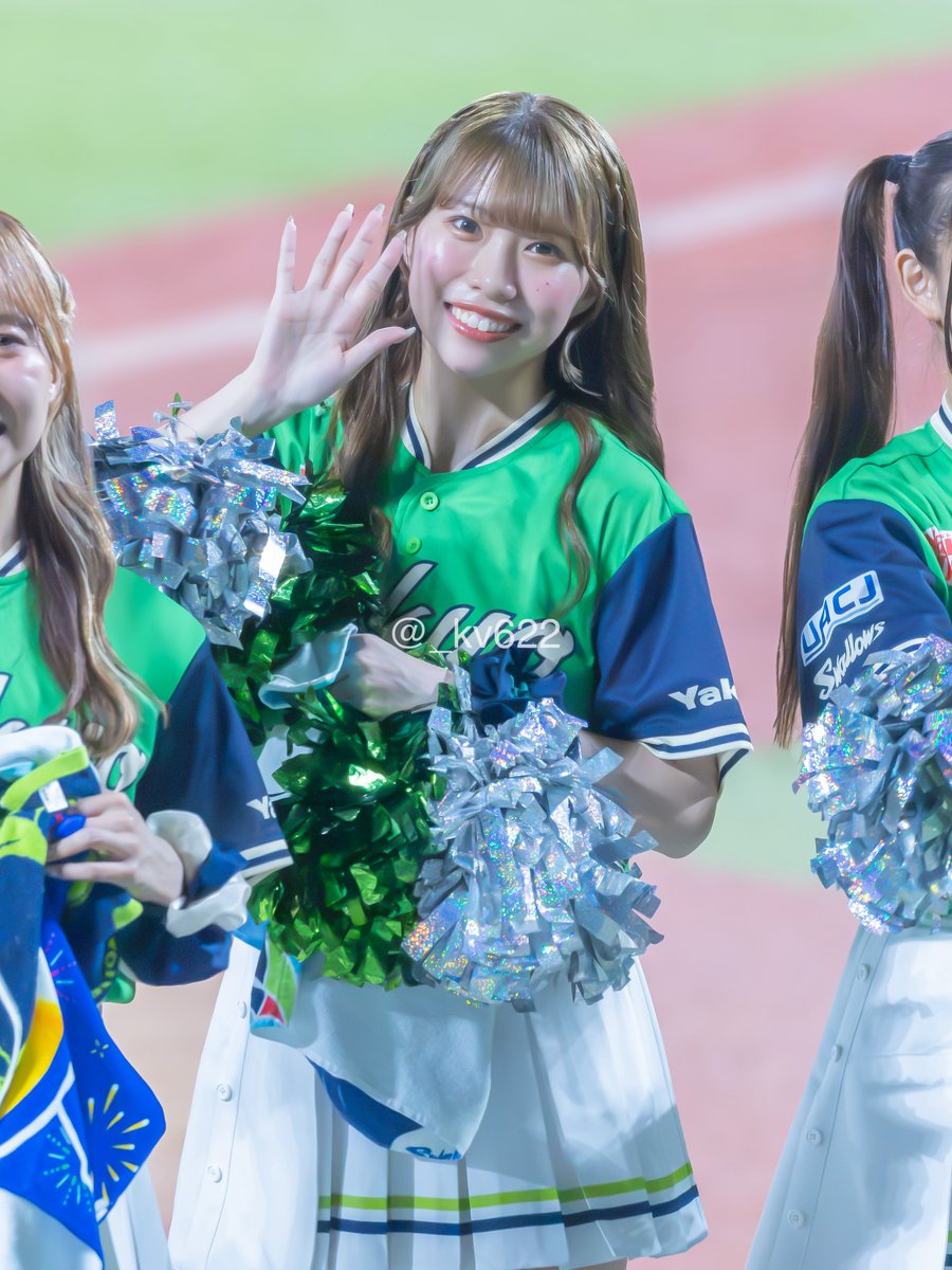 _kv622's tweet photo. 2026.09.02♥

最後まであまあまだった꒰՞⸝⸝ᴗ ·̫ ⊂՞꒱💚🫧

#1RUNA ちゃん♡
#Passion2026 #swallows https://t.co/xfXrpGOMjA