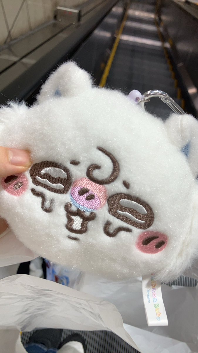 chii_201012's tweet photo. 2000円くらいで2個とれた！喜び！
 #ちいかわ
 #ありがとう https://t.co/V5I6al5Yqi