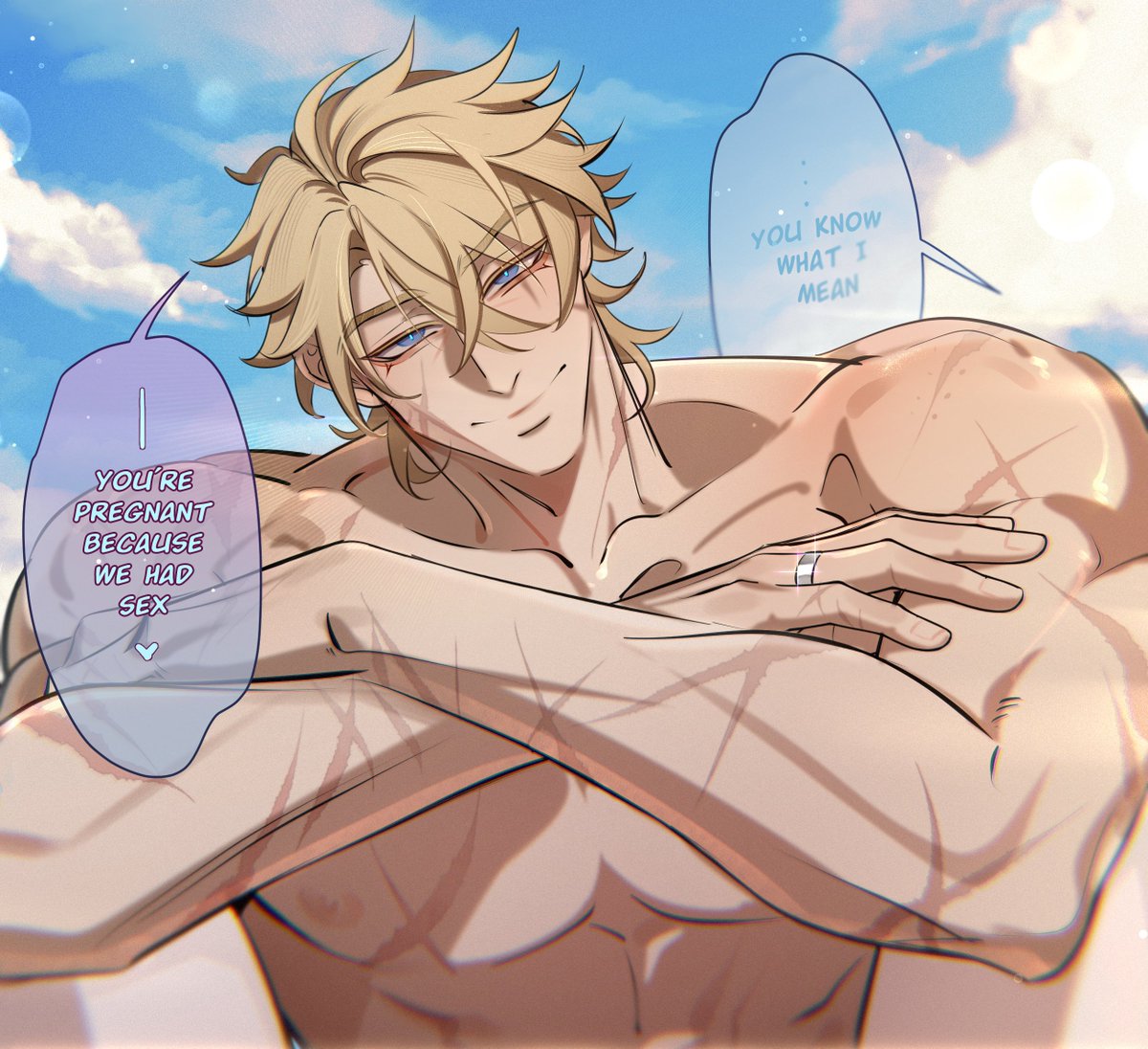 yeobosannsfw's tweet photo. "Old Omega is still Omega" 1/5 || Varka x Flins
!!! Omegaverse, MPREG https://t.co/pjXxNIpfRa