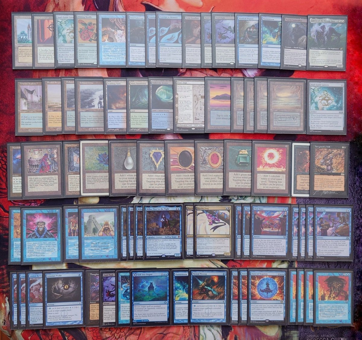 lov_gallowbraid's tweet photo. 表参道ヴィンテージ＠東京MTG(12/34位)
Dimir Lurrus Vault🐈‍⬛4-2

R1 Dredge 後 ×〇〇
R2 Magus Red 後 ×〇×
R3 Grixis Kitano Welder 後 ×〇〇
R4 Jewel 先 ×〇×
R5 Mono Black 後 〇〇
R6 Yajima Blue 後 〇×〇

オポ差で残念
デッキ自体は昨日より全然強い🐸🐸
色々勉強になった https://t.co/As3dXYK99Y