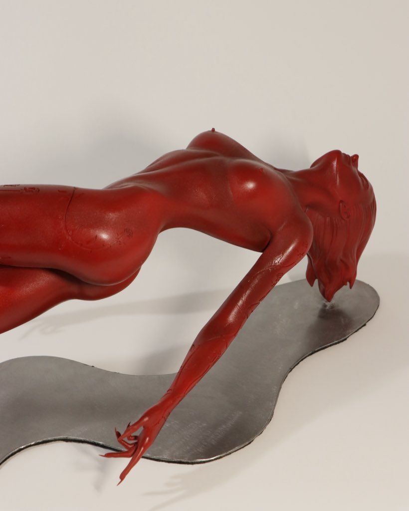 TenkoArts's tweet photo. Commission i’ve done last year

sculpted in zbrush, printed in sla, got everything together and painted her

Her length is 72 centimetres, everything done by my own hands

#zbrush #3dprint #sculpture #art #woman https://t.co/s9rakKnZAr