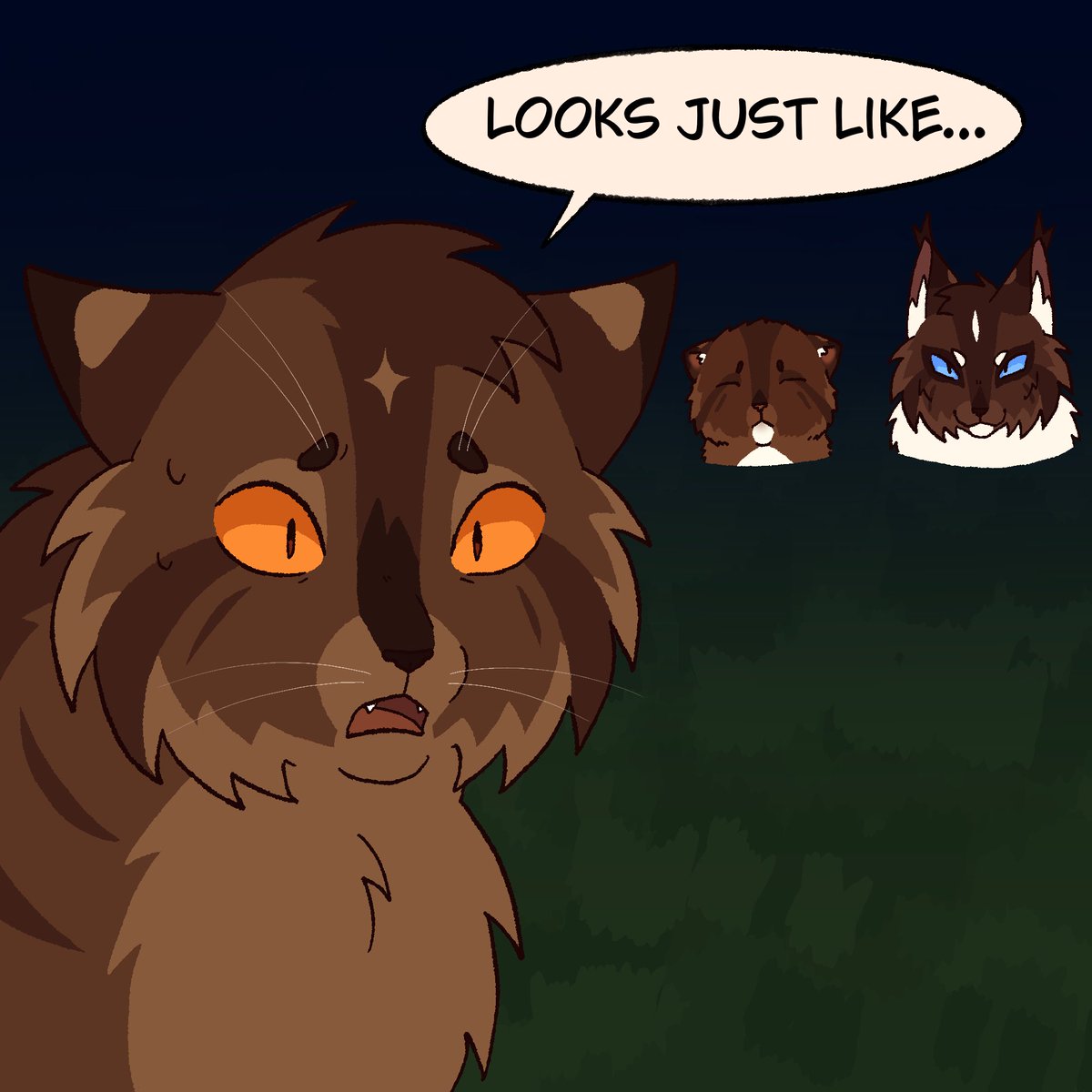 Kittieeepaw's tweet photo. Stupid little comic

#warriorcats https://t.co/jcvH9WGoiA