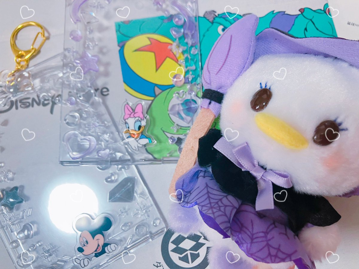 1229_mn's tweet photo. デジぬいとカードホルダーゲットしたから、15日雨だけどたくさんお写真撮るんだ📸💜 https://t.co/gdu8NlkqIV