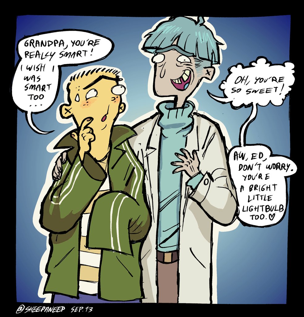 sheepaneep's tweet photo. ed edd n eddy + rick and morty crossover au slop #ededdneddy #rickandmorty https://t.co/B0Kk7eQrUI