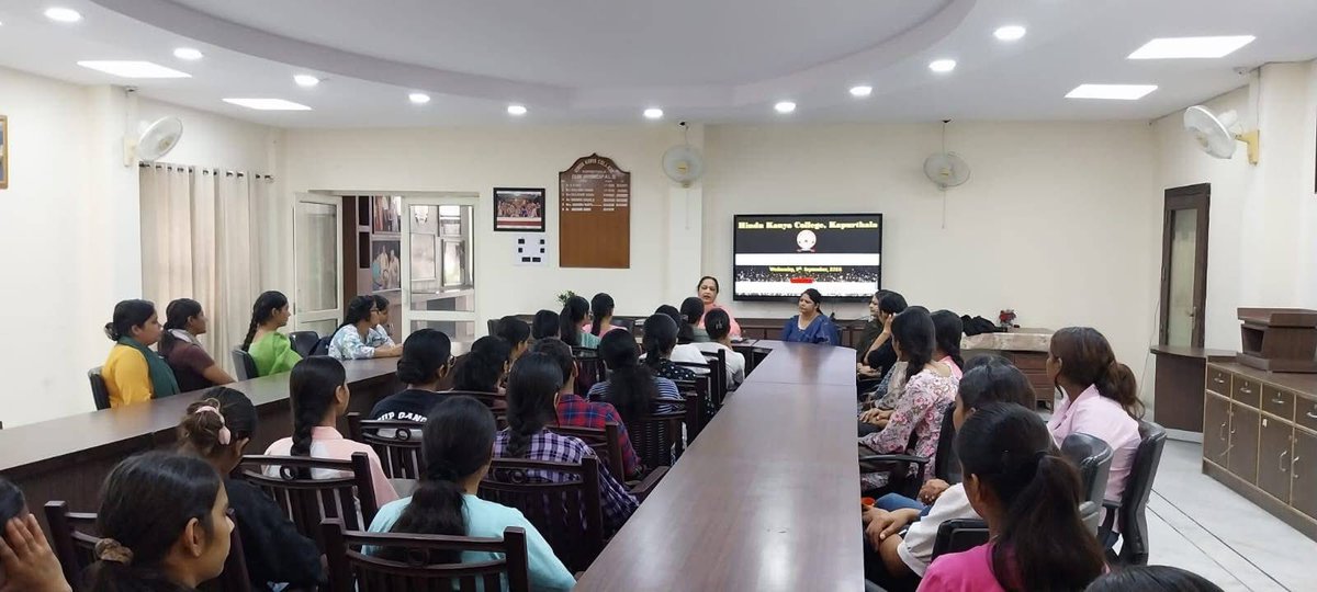HKCKapurthala's tweet photo. With the  initiative of the Department of Higher Education, Punjab,Voter Registration Camp was organized at Hindu Kanya College, Kapurthala on 9 September 2026 under the aegis of the Electoral Literacy Club of the college to promote democratic awareness among students. https://t.co/M8CoUqKikD