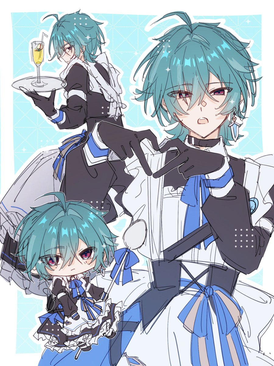 nouyakareteru's tweet photo. 詰め込みメイドロエ https://t.co/7dH09PLkOs