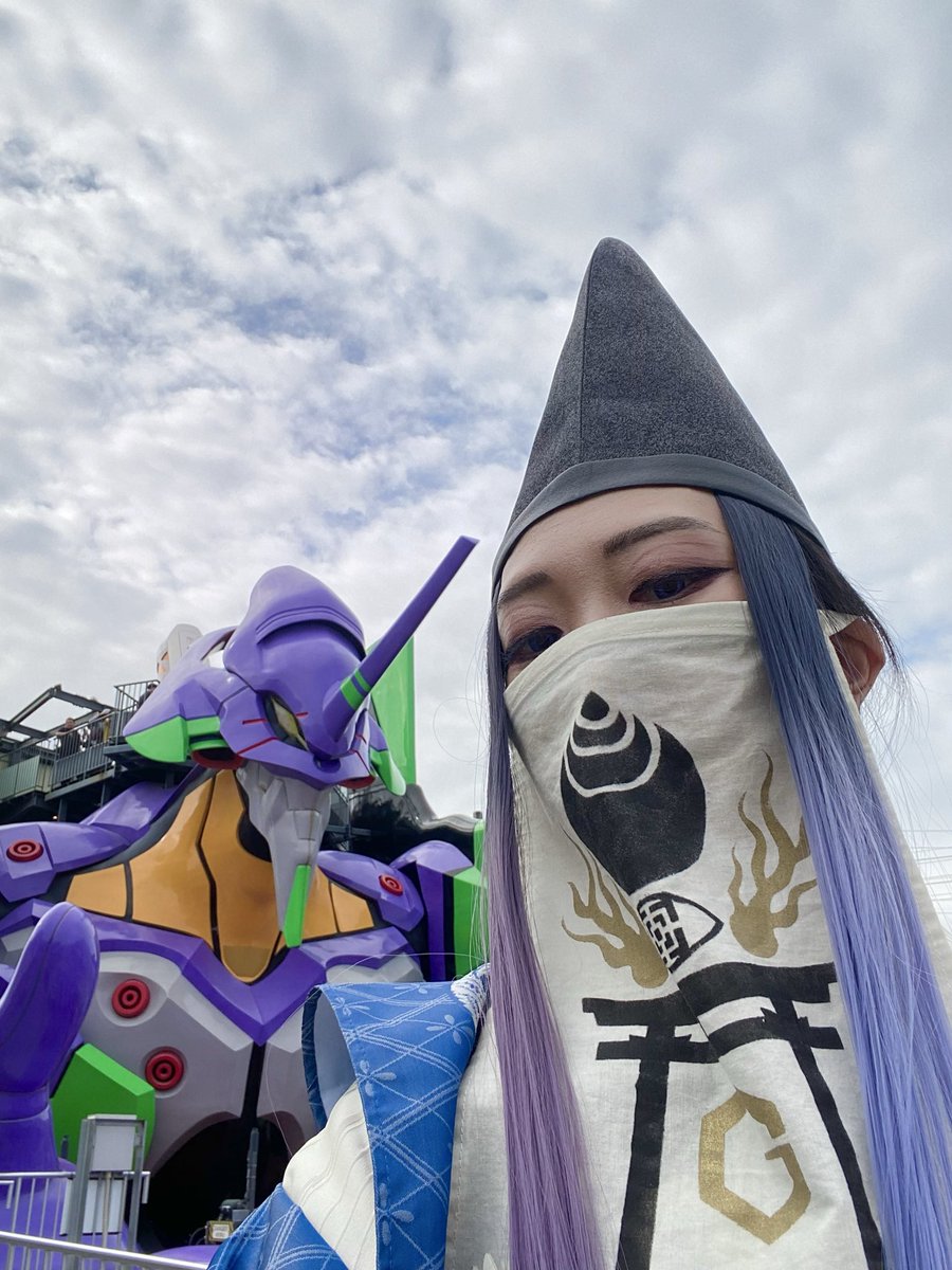 ashiyabluemoon's tweet photo. エヴァと陰陽師

#映画村 #怪々YOKAI祭 https://t.co/MTQN9fn0Zh