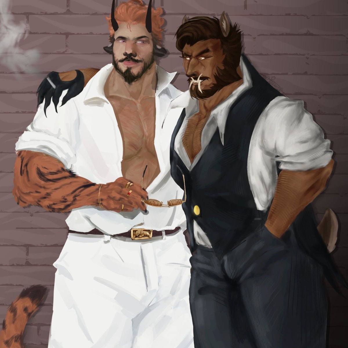 tomagrad's tweet photo. Art collab with @doktrect 
#collab #art #furryart #furry #artcollab https://t.co/qPPe5LaiDC