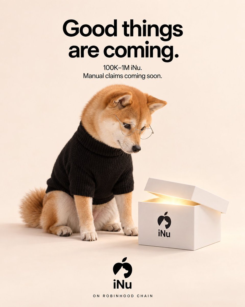iNuApple's tweet photo. Good things are coming. 

100K-1M iNu. Manual claims coming soon. 

iNu. https://t.co/Y6RqiDHefo