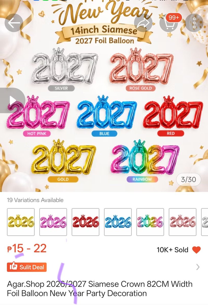 ShopexLazPH's tweet photo. Advance nyo n pang New Year habang nakaSALE pa din 👇
https://t.co/0rcdI9HNA4 https://t.co/Z0chammjAw