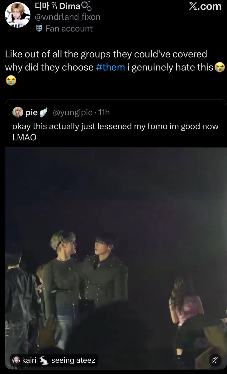 tksovers's tweet photo. If you're having a bad day just remember kpop stans are having an even worse one https://t.co/nHKyAmfCGK