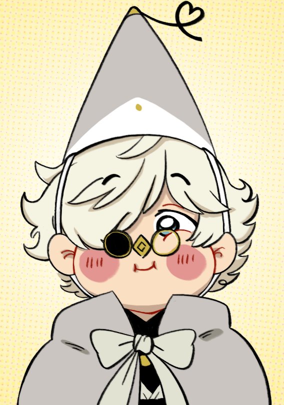 erinaileenhyde's tweet photo. this chiikawa motherfucker.. i love him so much and his little party hat.. #witchhatatelier https://t.co/0wPyHe1xba