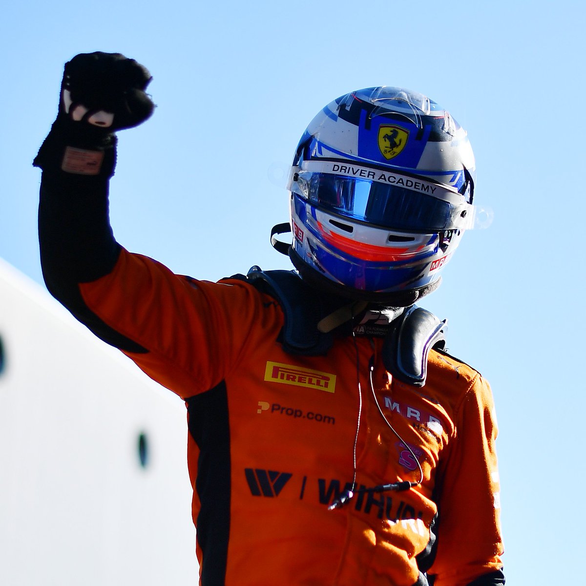 Formula3's tweet photo. TUUKKA IS AN #F3 WINNER! 🏆

Taponen secures his maiden victory in the 2026 season finale! 🇫🇮✨

#SpanishGP https://t.co/J8Ko9rpVod