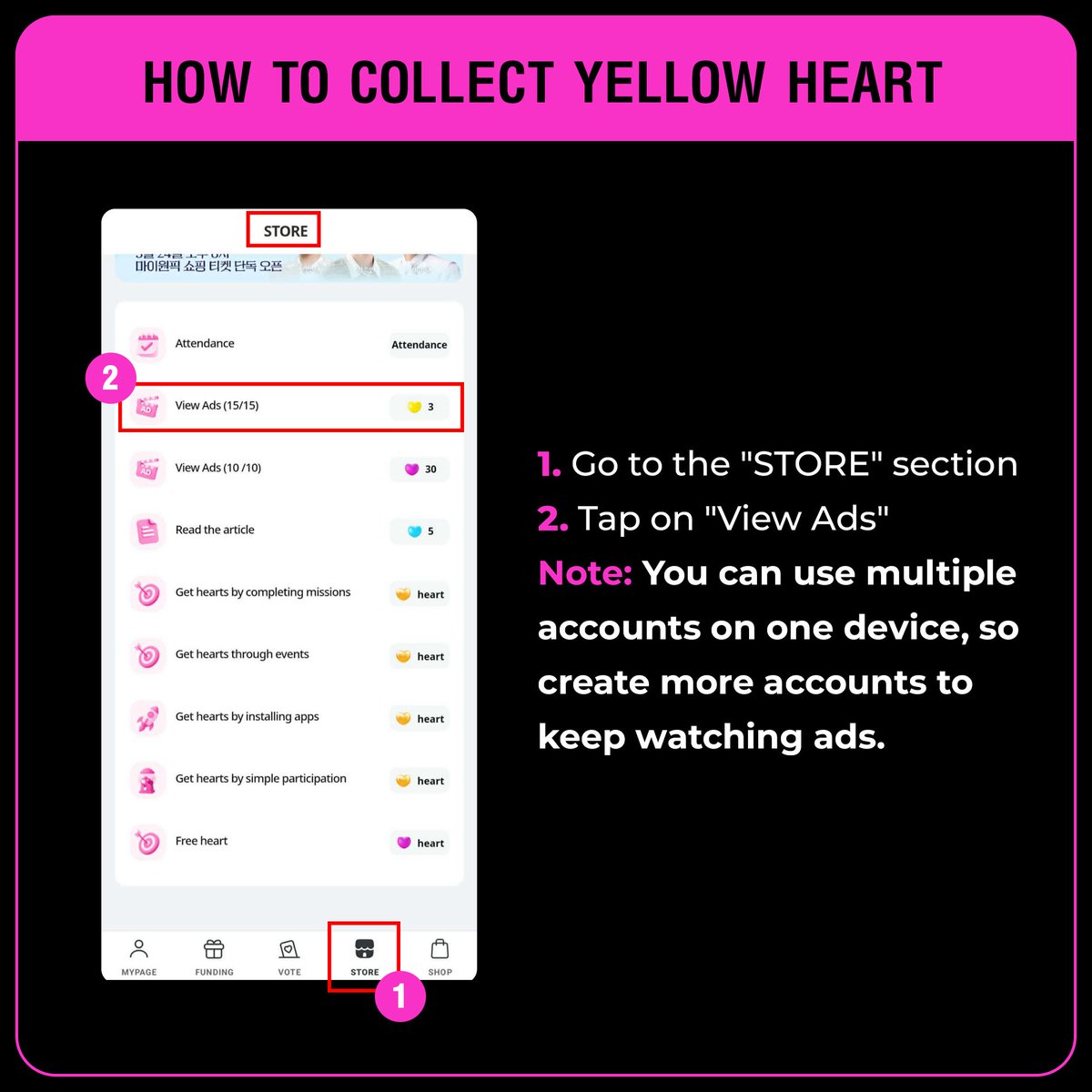 deardimple0113's tweet photo. RT Deal for #SEONGHYEON
MY1PICK - Which all-rounder star can do literally everything?

🎁 600 💛

Rules
1. Follow @Pvotestore1 
2. RT &amp; Likes this tweet
3. Drop 150 proofs under this post

⏳ 48 hours

For sale
550💛 = 16k / ₱60 https://t.co/gd7qss9mmN