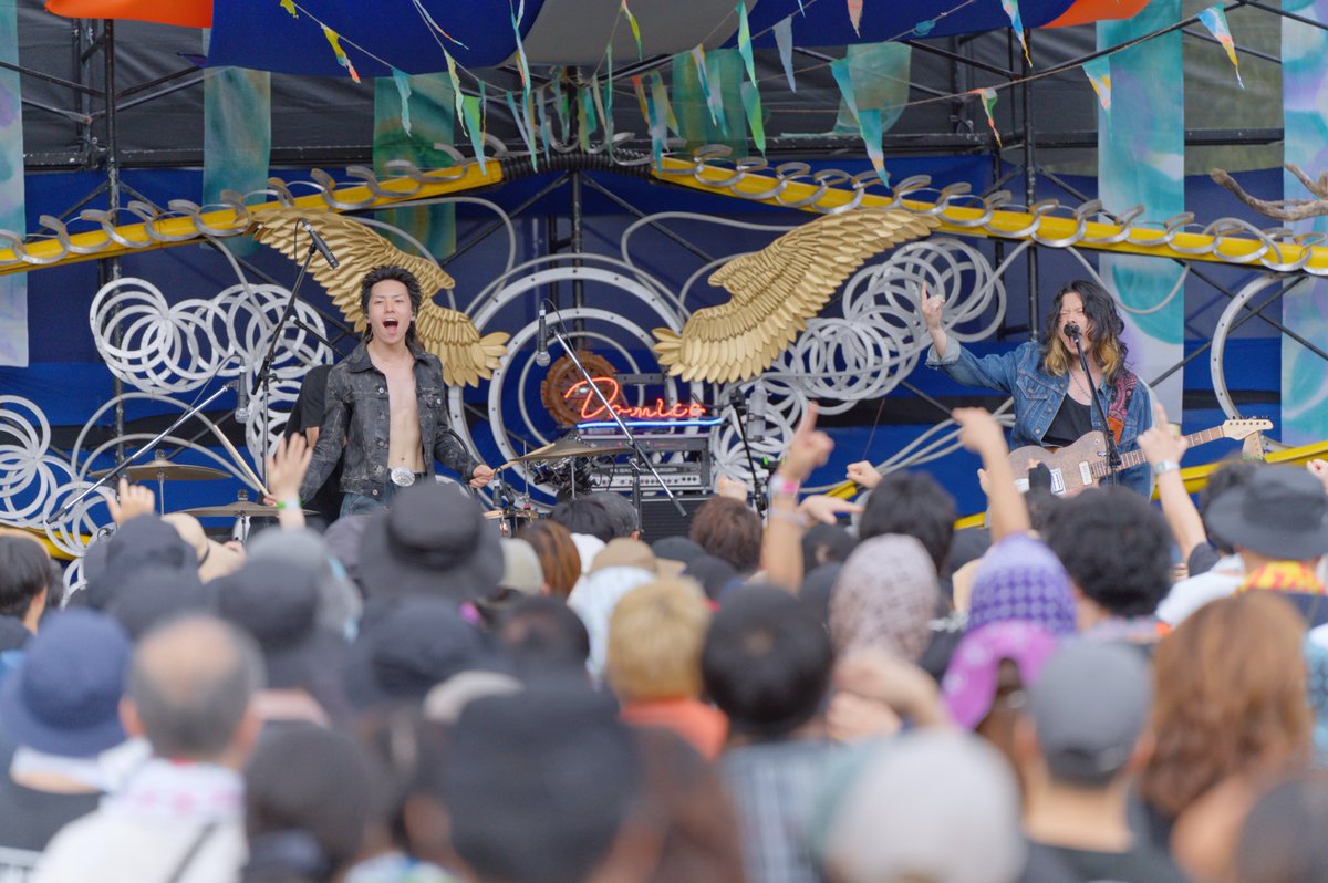 ItamiGreenJam's tweet photo. ITAMI GREENJAM'26 day2
2年振りに帰ってきてくれたドミコ🎸

2ピースとは思えない爆裂ロックでフロアには沢山の歓喜が⚡

バチクソかっこ良かったなー。 https://t.co/UjQXIGDbhL