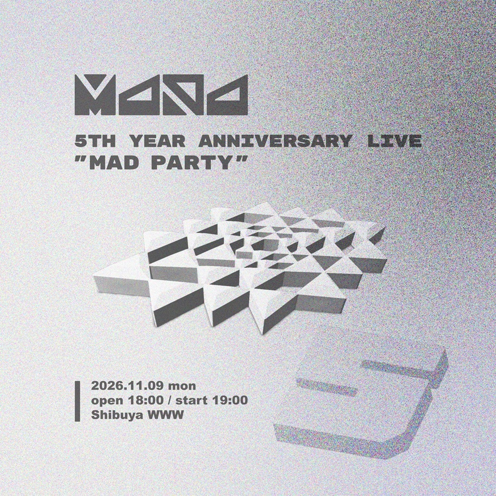 skream_japan's tweet photo. MAPA、新曲「ドパガキの海」明日9/14配信リリース。プロデューサー ⼤森靖⼦からのコメント到着。デビュー5周年ワンマン・ライヴも決定 https://t.co/RMV9Yk4k4V

#MAPA https://t.co/CfHLaht5kG