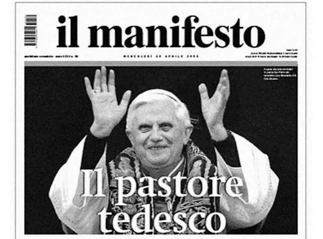 cris_cersei's tweet photo. "Che skifo la prima pagina della Verità sulla Bonino! Non c'è rispettoh!"
...Dicono quelli che dettero del cane a un Papa.🙄 https://t.co/eIWLl8z0pn