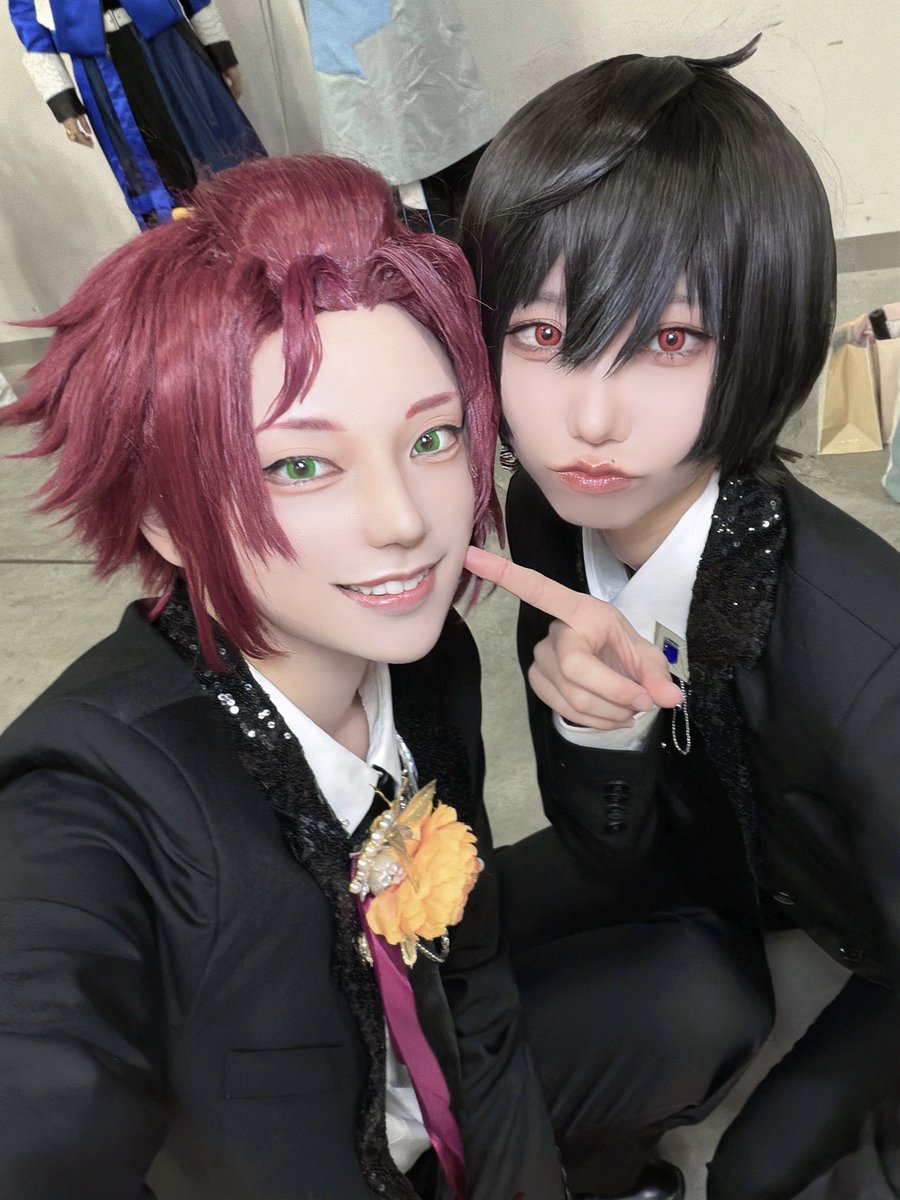 bariiii_sun's tweet photo. ブリデお疲れ様でした！！
バースデースーツの幼馴染みでいました💙🩷 https://t.co/FpjF1ngIZD