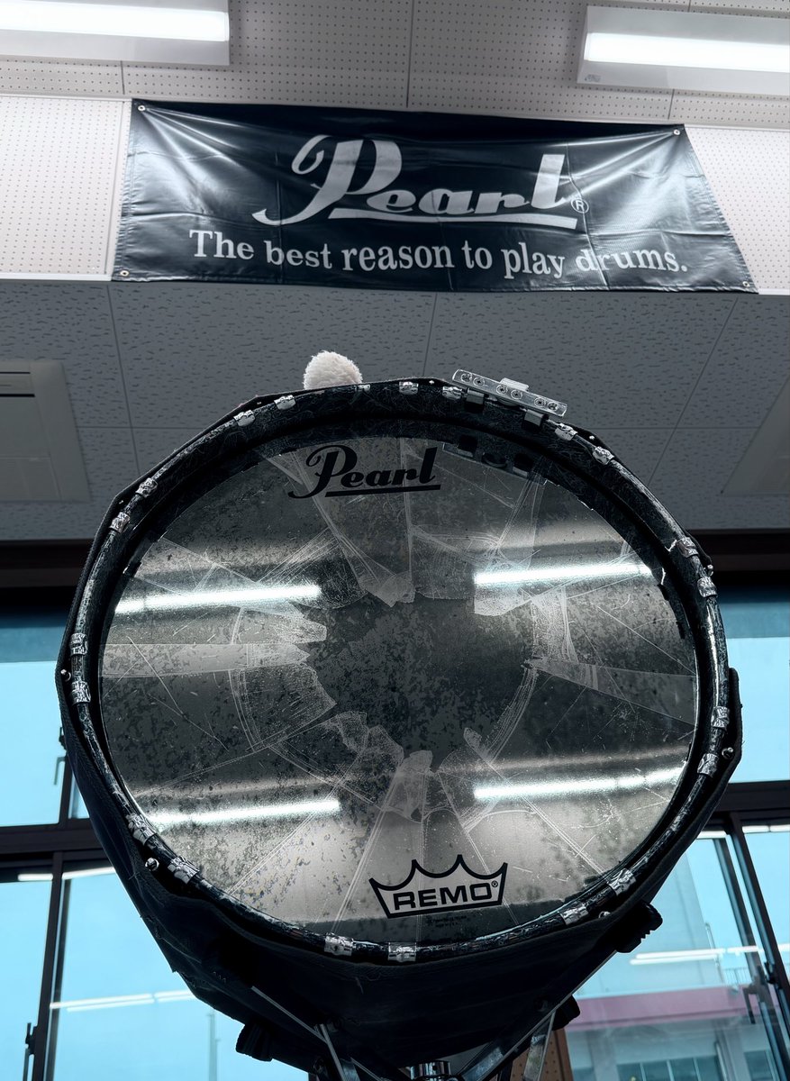 BlueHawks_1975's tweet photo. 大洗の天気はしばらく晴れていません、雨だったり曇りだったり、、、そろそろ晴れてほしいです。
さぁ！大変お待たせいたしました！！

2026シーズンのベースヘッド公開です！！
(^_-)

#青鷹TV
#大洗高校 
#青鷹
#マーチング
#2026年
#暁 https://t.co/7K3fA72PtE