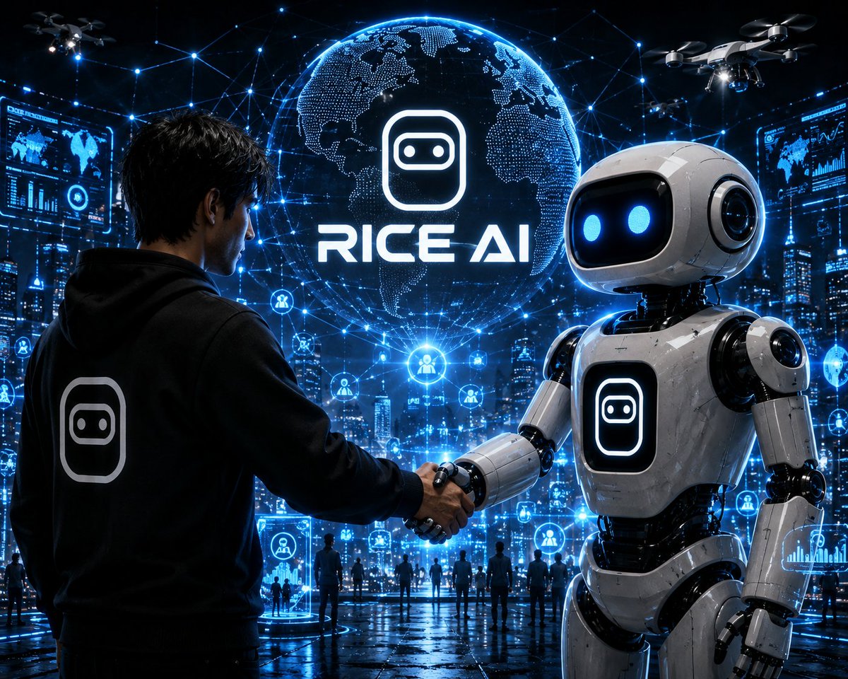 kripdolar25's tweet photo. The $45 trillion future workforce: Robots. But robots are blind without data. Rice AI collects this in a decentralized way. Real robots. Real deployment. Real partnerships. Nvidia Inception. Binance Alpha. FLOKI. $RICE Physical AI. No one has realized it yet.
#RlCE #DePlN #Robotics #Floki #Minibot #Al #BNB