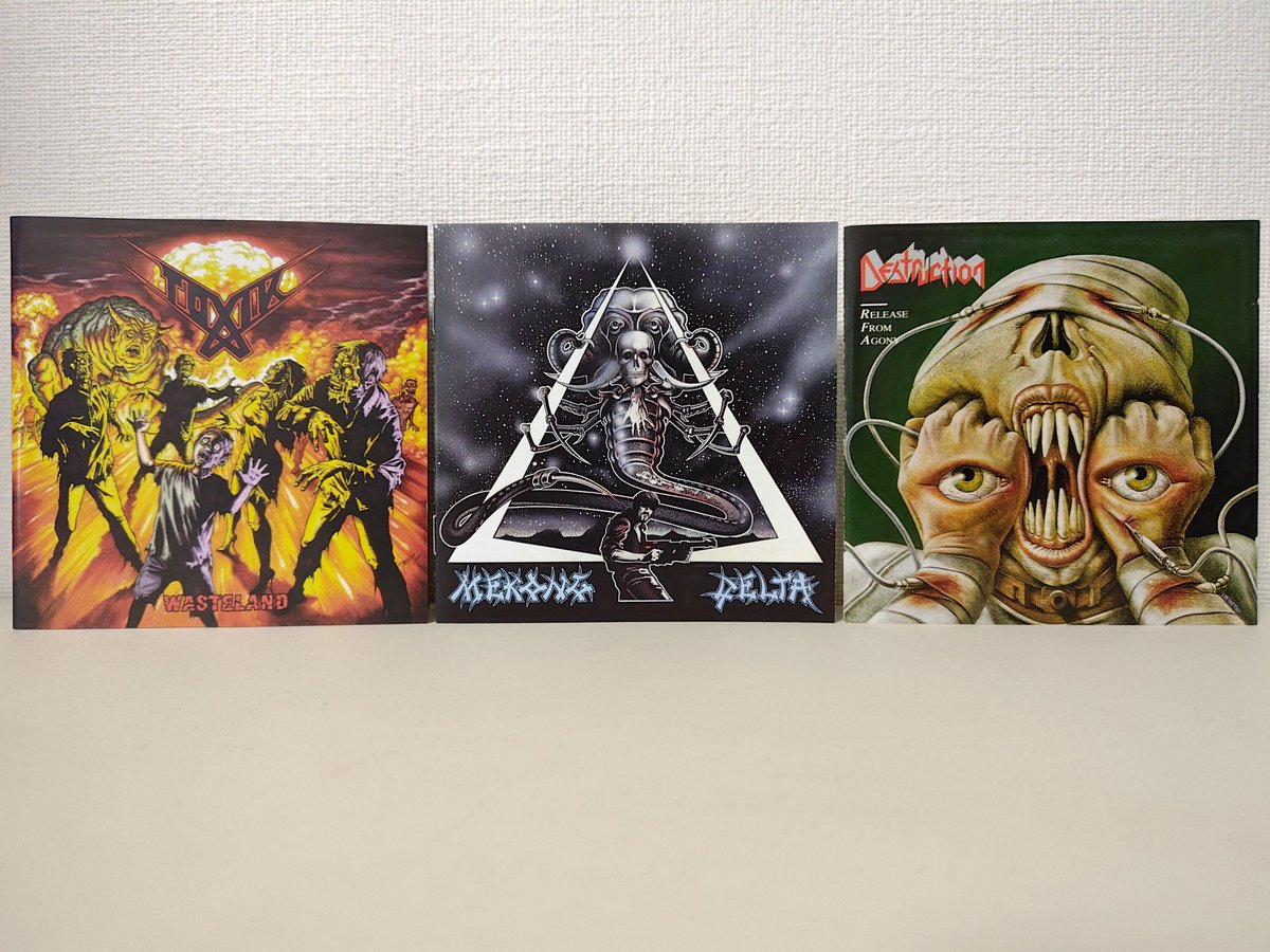 jungle_nagoya's tweet photo. 複雑な展開で聴き応えあるテクニカルなスラッシュメタル&デスメタル
XEPER
#toxik
#destruction
#mekongdelta
#nocturnus
#sadist
#martyr https://t.co/DPJIF9MK0d