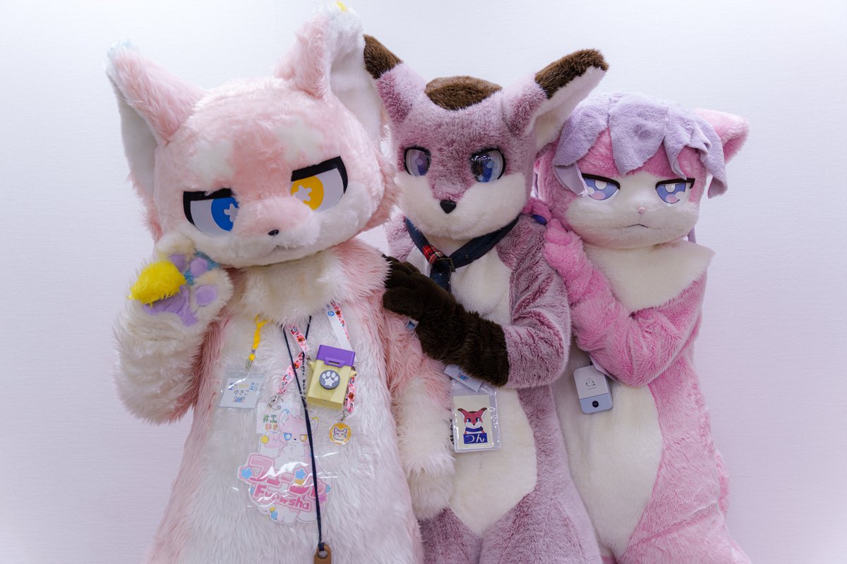 Kemosuit's tweet photo. ピンク兄弟

#もふ日和八王子 #FursuitFriday #FursuitEveryday https://t.co/FTl8Z3FNtI
