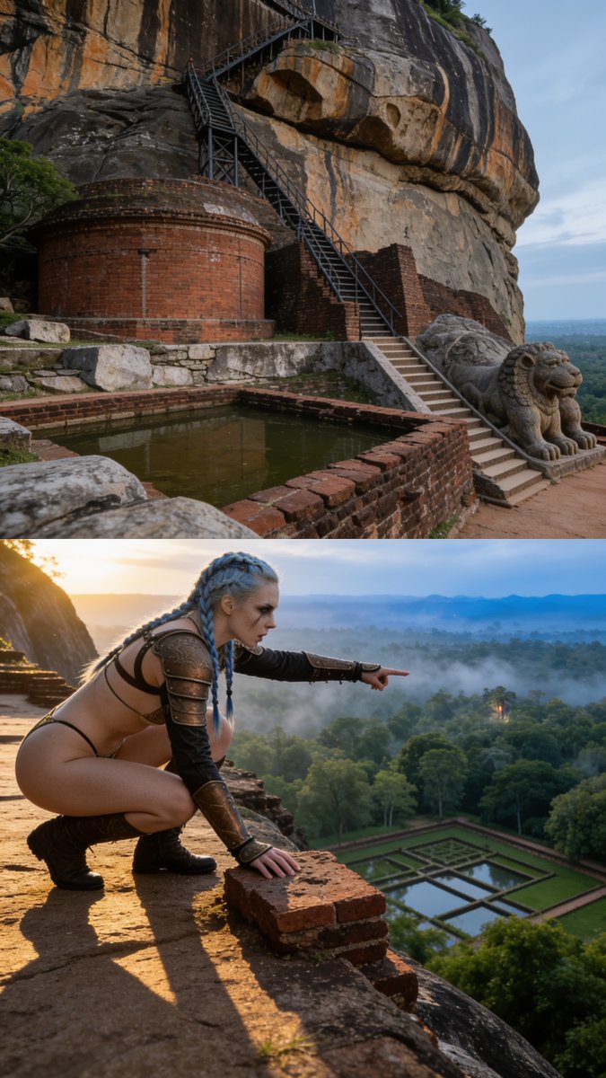 ValhallGirls's tweet photo. sigiriya was built by a paranoid king who then got yeeted
save this for your next adventure
#sigiriya #srilanka #lionrock https://t.co/Jtr7L6jceB