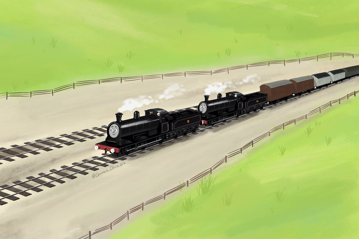 Cocoaa_Orca652's tweet photo. 原作風イラストの途中経過あったので、需要あるかどうか分かんないけど完成形とセットで置いときます https://t.co/LqSdLLQ5TD
