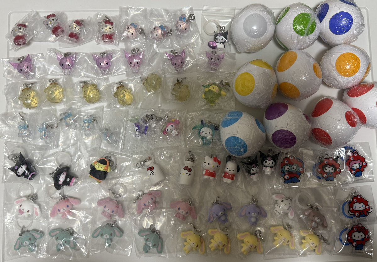 yuno__st's tweet photo. めじるしアクセサリー　他
ガチャガチャ 交換

【求】画像3.4枚目

【譲】画像1.2枚目

👑優先（買取も検討します）

大変難しいかと思いますが、ご検討よろしくお願いいたします。

サンリオ ちいかわ daisuke kondo ノンタン ディズニー ヨッシー
めじるしチャーム https://t.co/K19vApXlda