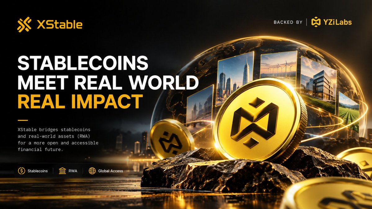 RXwhale's tweet photo. Stablecoins are moving beyond just trading.
@XStableAI is building around the intersection of stablecoins and real-world assets, and the backing from YZi Labs makes this worth watching.
Curious to see what the next phase brings.
https://t.co/NugeaScIyT
#XStable #RWA #Stablecoins https://t.co/PpqsSfFwYn
