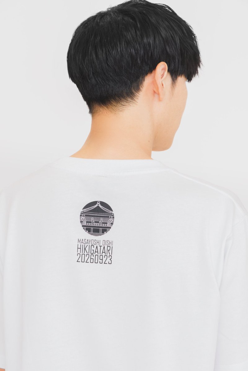 Masayoshi_Oishi's tweet photo. 大石武道館グッズ①

Tシャツ2種（※Lサイズ着用） https://t.co/nfQ6t3rCX6
