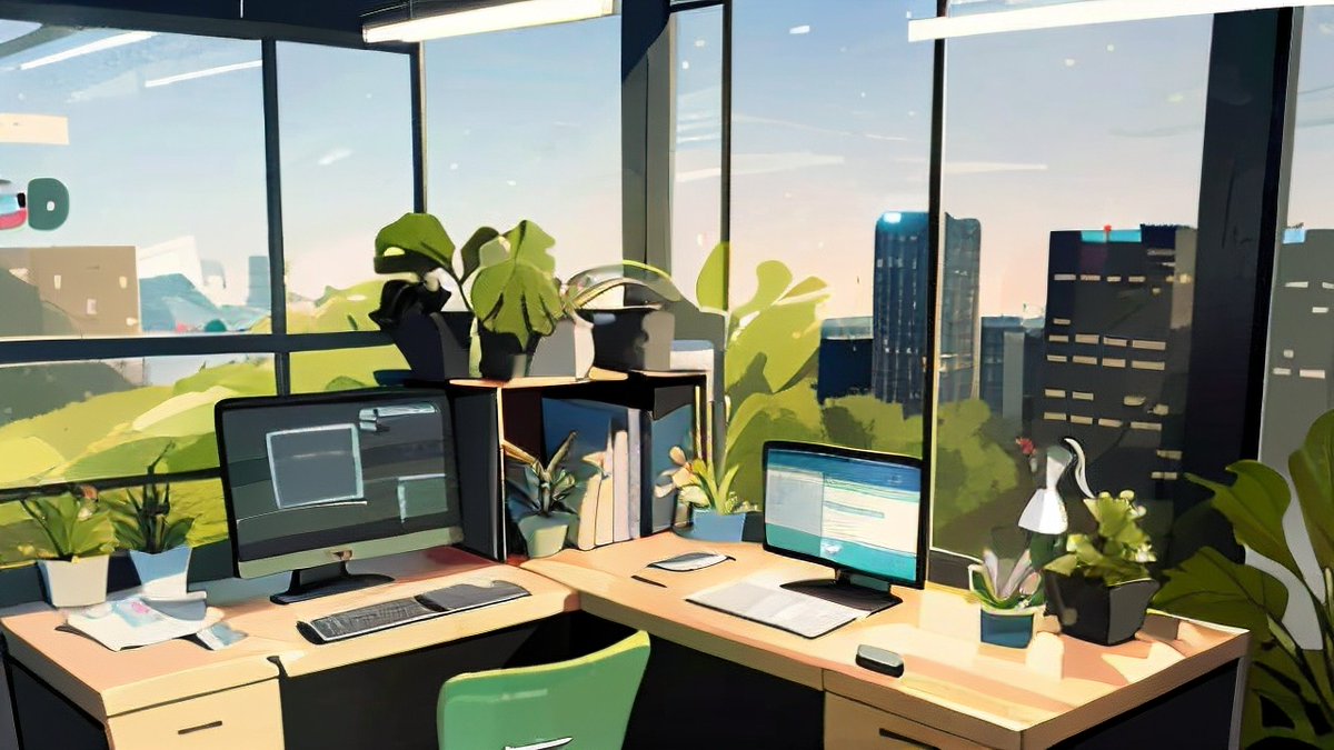 LyndsaySanqo's tweet photo. Transform your desk into a focus-friendly zone—clear clutter, add a small plant, and you’re all set for productive workdays. https://t.co/XUIirV8IJu
