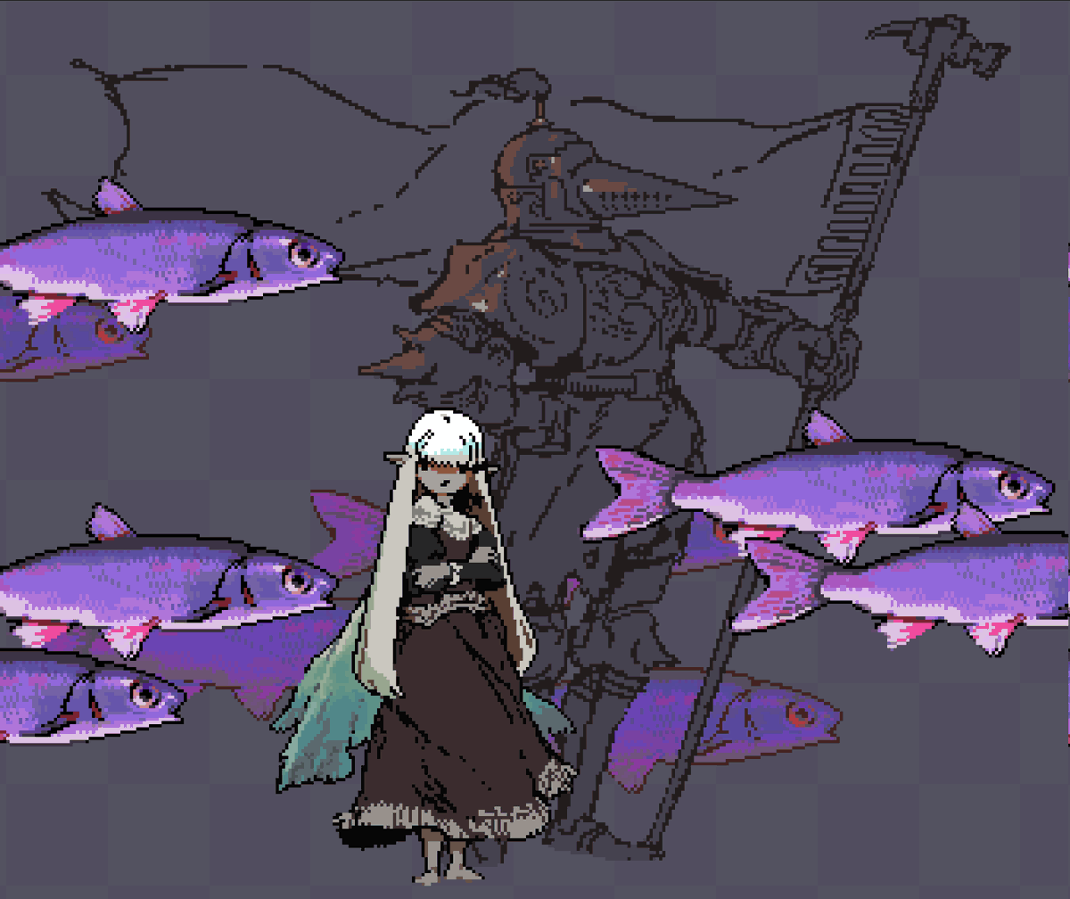 eCherryArt's tweet photo. weekend sketch 🐟 https://t.co/Nj4rqrJ6N2