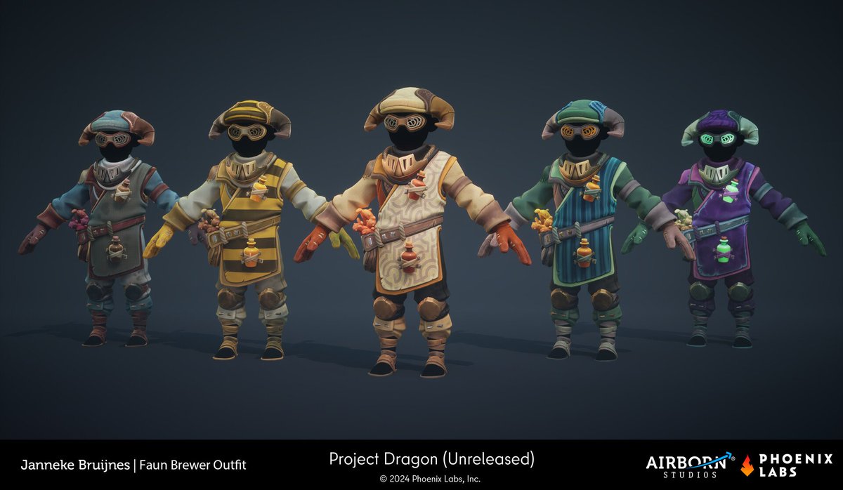 EverhavenWorld's tweet photo. #Everhaven Faun brewer outfit. #BringBackProjectDragon #ProjectDragon #cancelledgames #cozygames #fantasygames #gameart #3Dmodel #fauns

#3Dmodels by @janekje: https://t.co/nAwqN3JgHe https://t.co/Hau5peU0fR