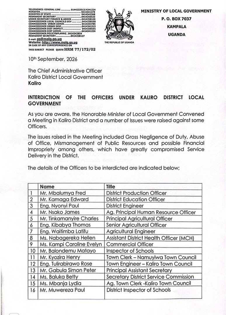 OballimPhillips's tweet photo. At this stage where every district is found with gaps in service deliveries, I suggest the government should revisit the penalties to all the employees. Instead of only them being interdicted, that half of their salaries be put in to supplementing the services they miss managed. https://t.co/zgLE5rT2L8